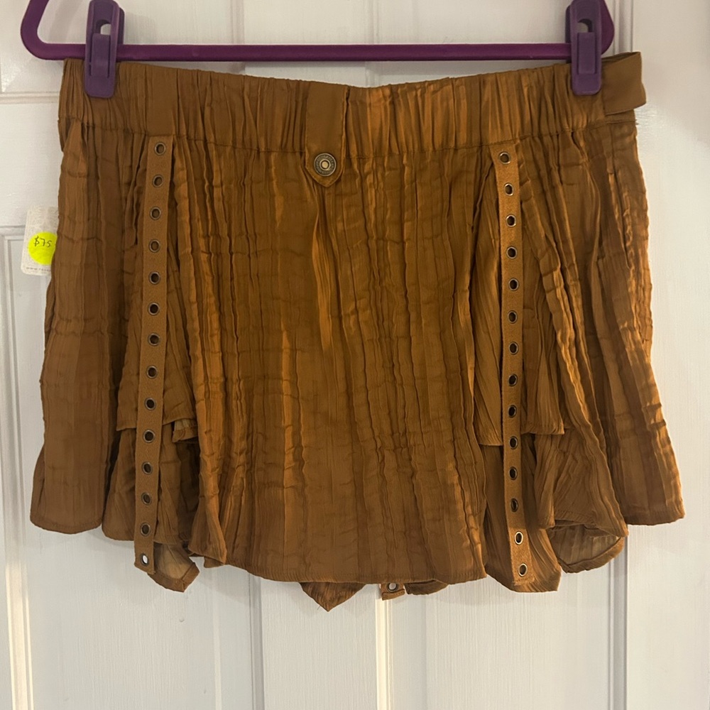 Free People Rue Mini Skirt/sz XL/NWT